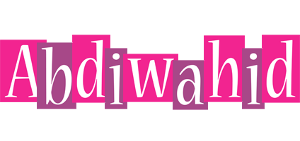 Abdiwahid whine logo