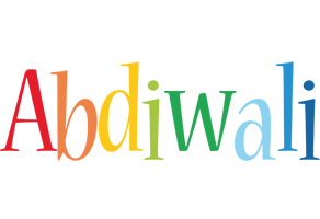 Abdiwali birthday logo