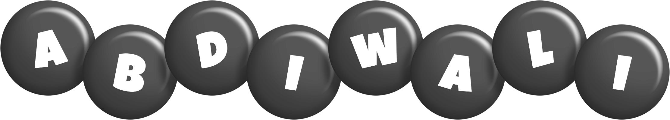 Abdiwali candy-black logo