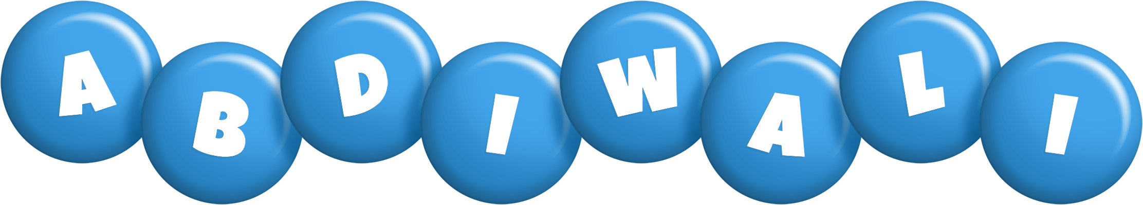 Abdiwali candy-blue logo