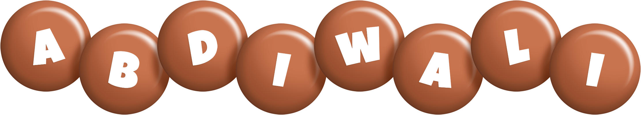 Abdiwali candy-brown logo