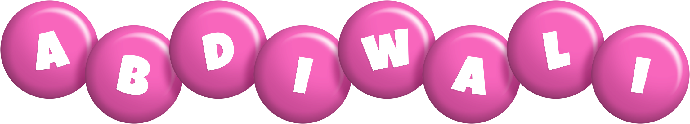 Abdiwali candy-pink logo