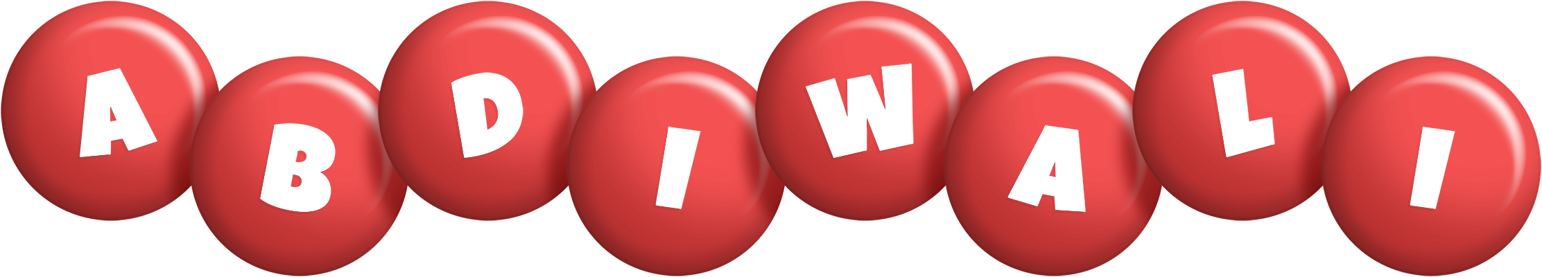 Abdiwali candy-red logo