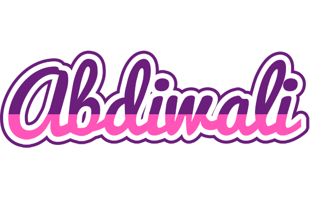 Abdiwali cheerful logo