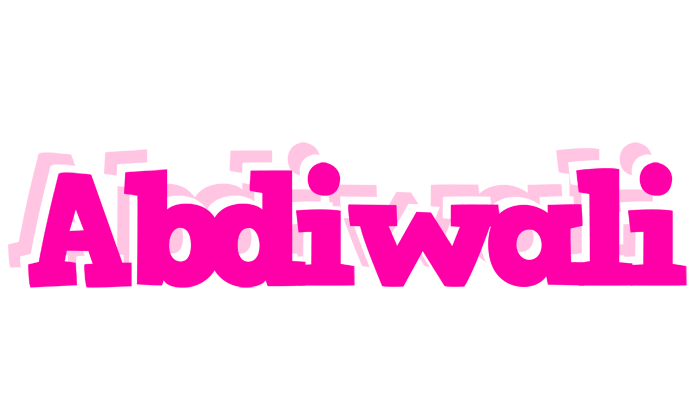 Abdiwali dancing logo