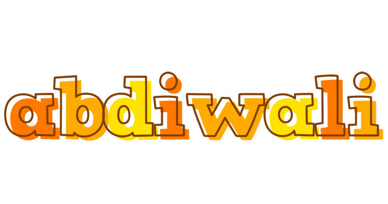 Abdiwali desert logo