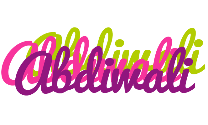 Abdiwali flowers logo
