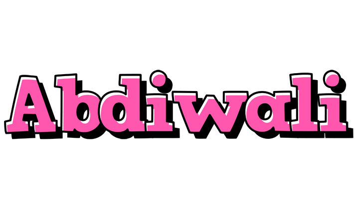Abdiwali girlish logo
