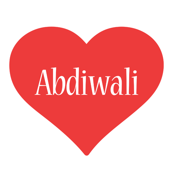 Abdiwali love logo