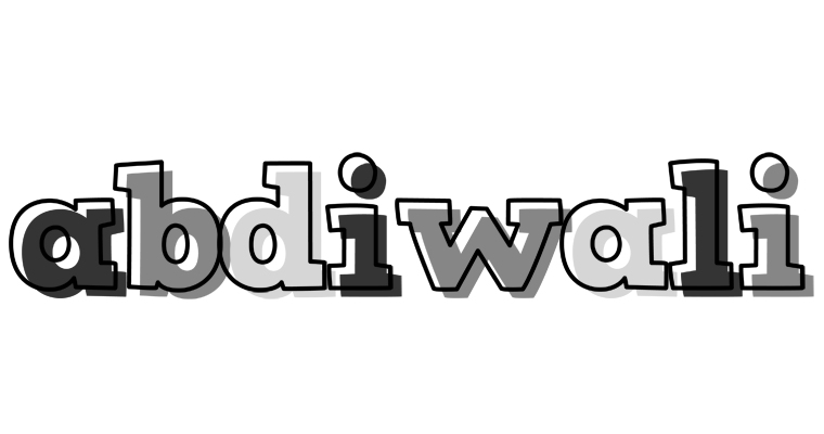 Abdiwali night logo