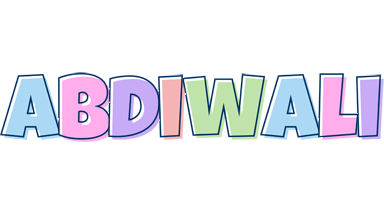 Abdiwali pastel logo