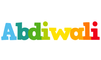 Abdiwali rainbows logo