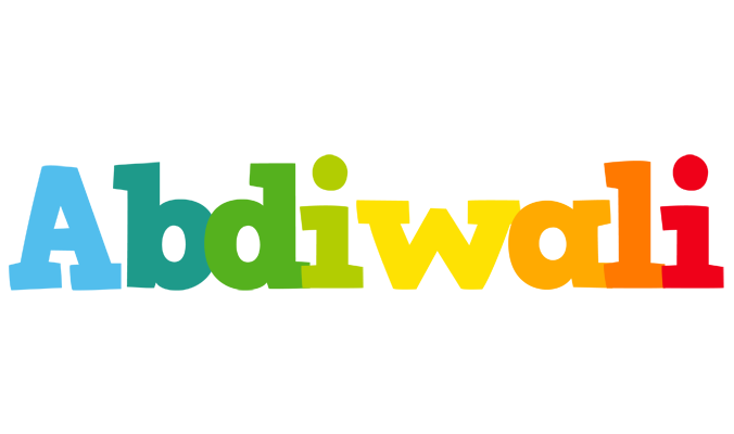 Abdiwali rainbows logo