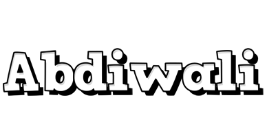 Abdiwali snowing logo