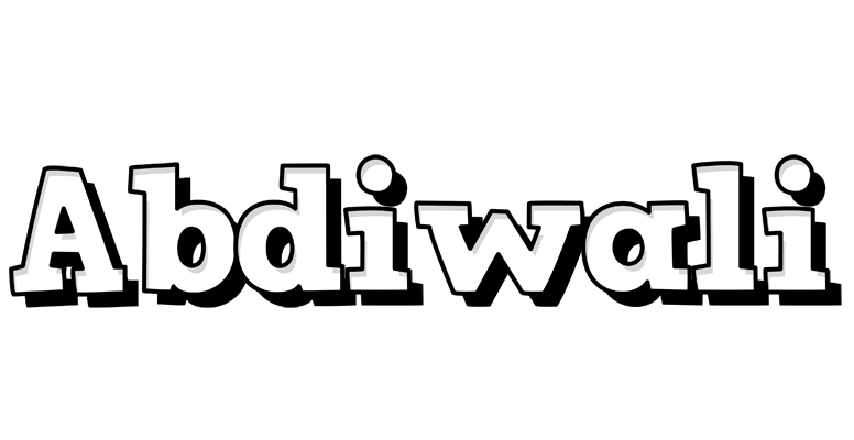 Abdiwali snowing logo
