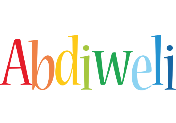 Abdiweli birthday logo