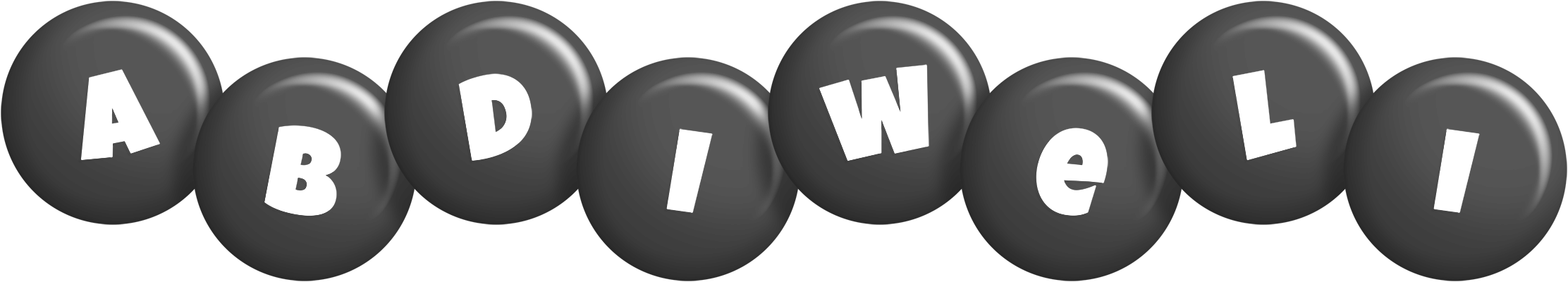 Abdiweli candy-black logo