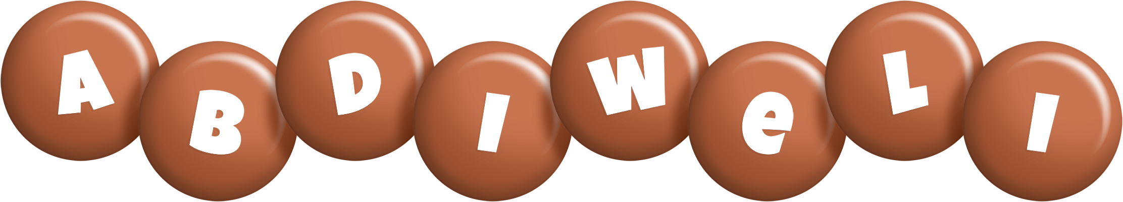 Abdiweli candy-brown logo
