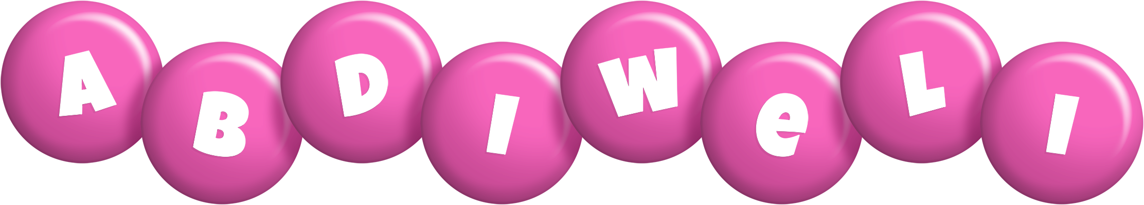 Abdiweli candy-pink logo