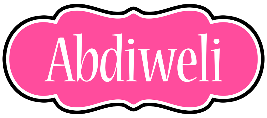 Abdiweli invitation logo