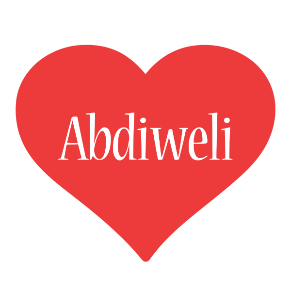 Abdiweli love logo