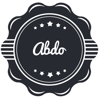 Abdo badge logo