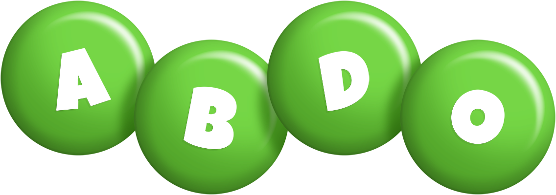 Abdo candy-green logo
