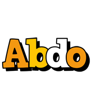 Abdo cartoon logo