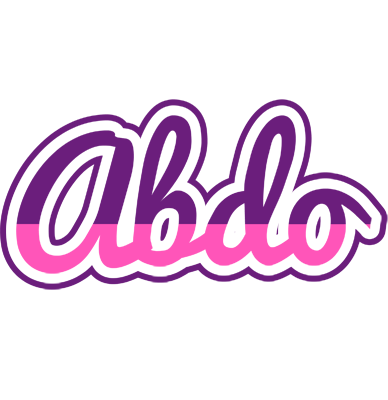 Abdo cheerful logo