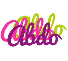 Abdo flowers logo