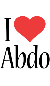 Abdo i-love logo