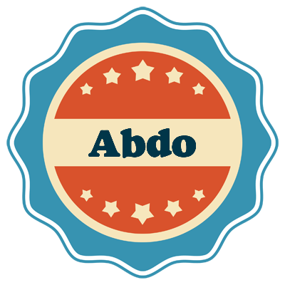 Abdo labels logo