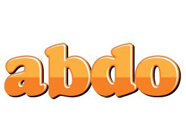 Abdo orange logo