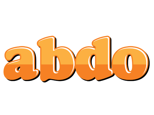 Abdo orange logo