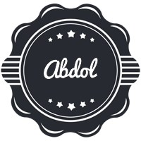 Abdol badge logo