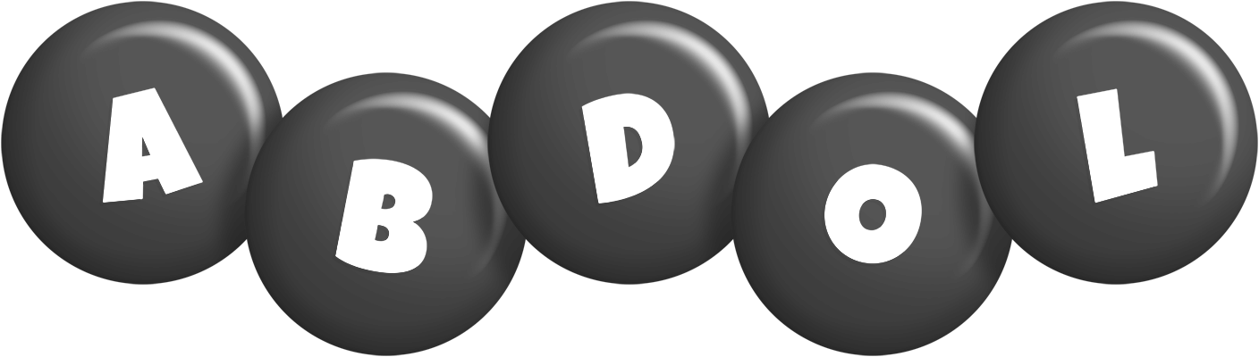Abdol candy-black logo