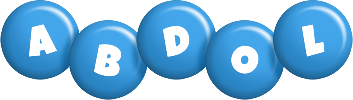 Abdol candy-blue logo