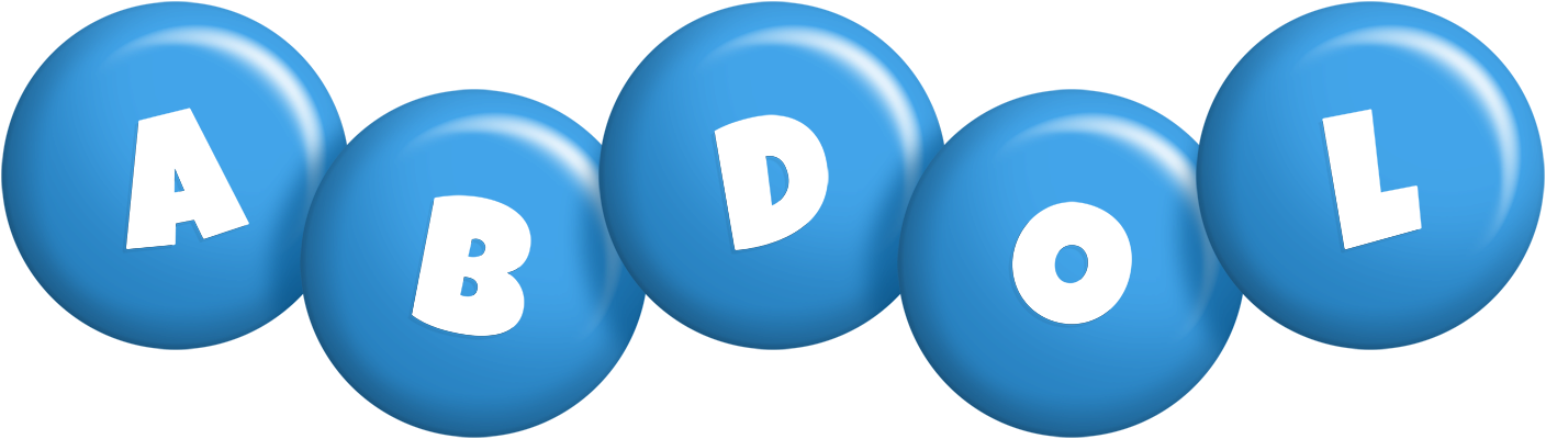 Abdol candy-blue logo