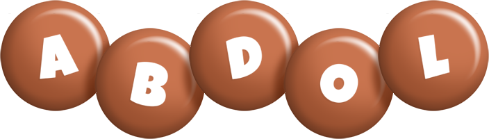 Abdol candy-brown logo