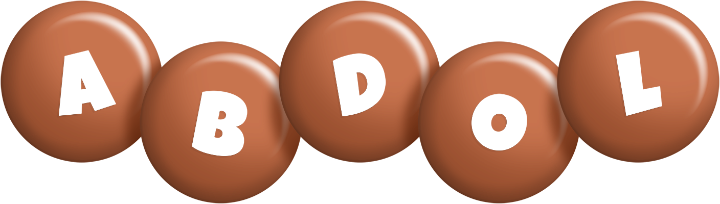 Abdol candy-brown logo