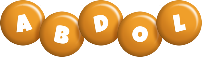 Abdol candy-orange logo