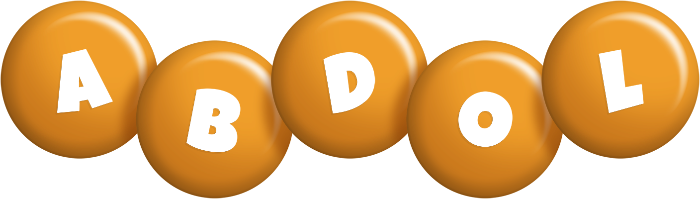 Abdol candy-orange logo