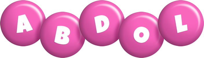 Abdol candy-pink logo