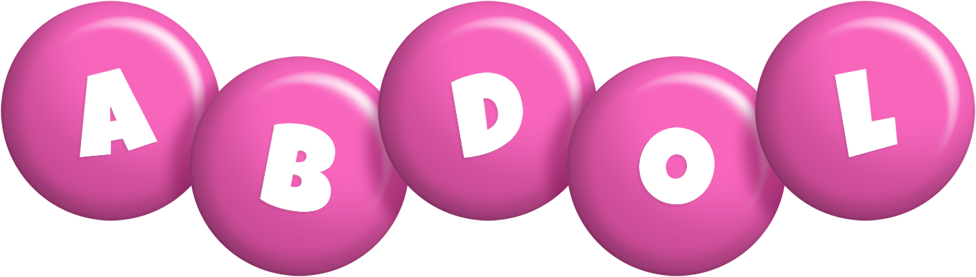 Abdol candy-pink logo