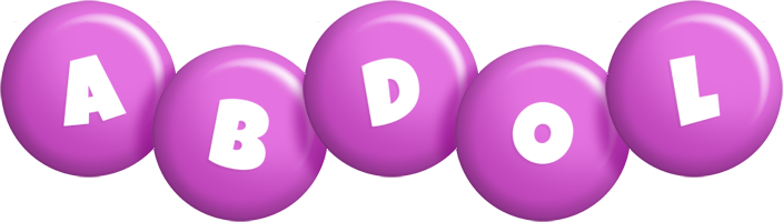 Abdol candy-purple logo