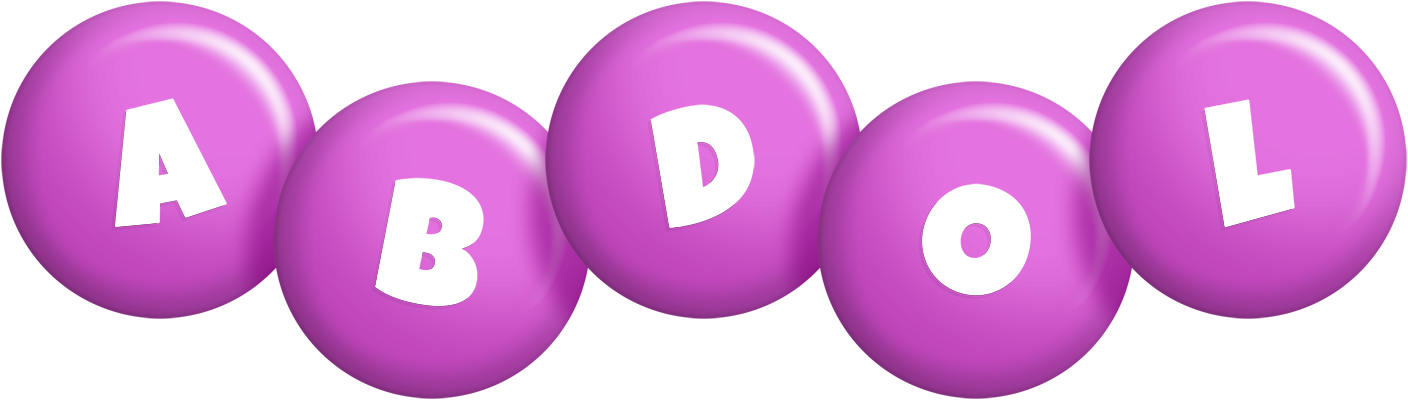 Abdol candy-purple logo