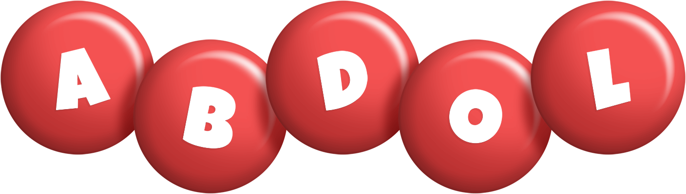 Abdol candy-red logo
