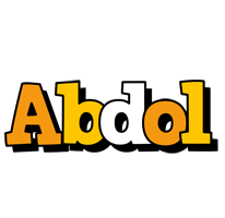 Abdol cartoon logo