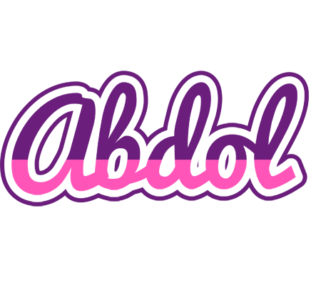 Abdol cheerful logo