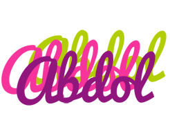 Abdol flowers logo